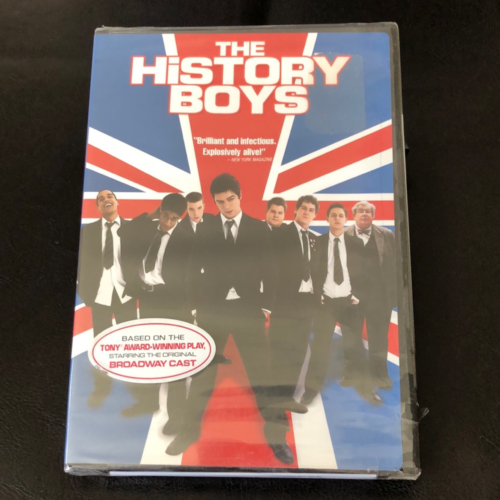 THE HISTORY BOYS DVD 2007 Starring the Original Broadway Cast British Comedy NEW